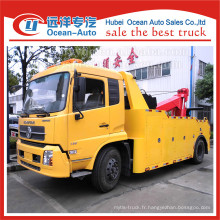 Dongfeng Kingrun 4X2 camion de récupération de capacité de levage 8TON